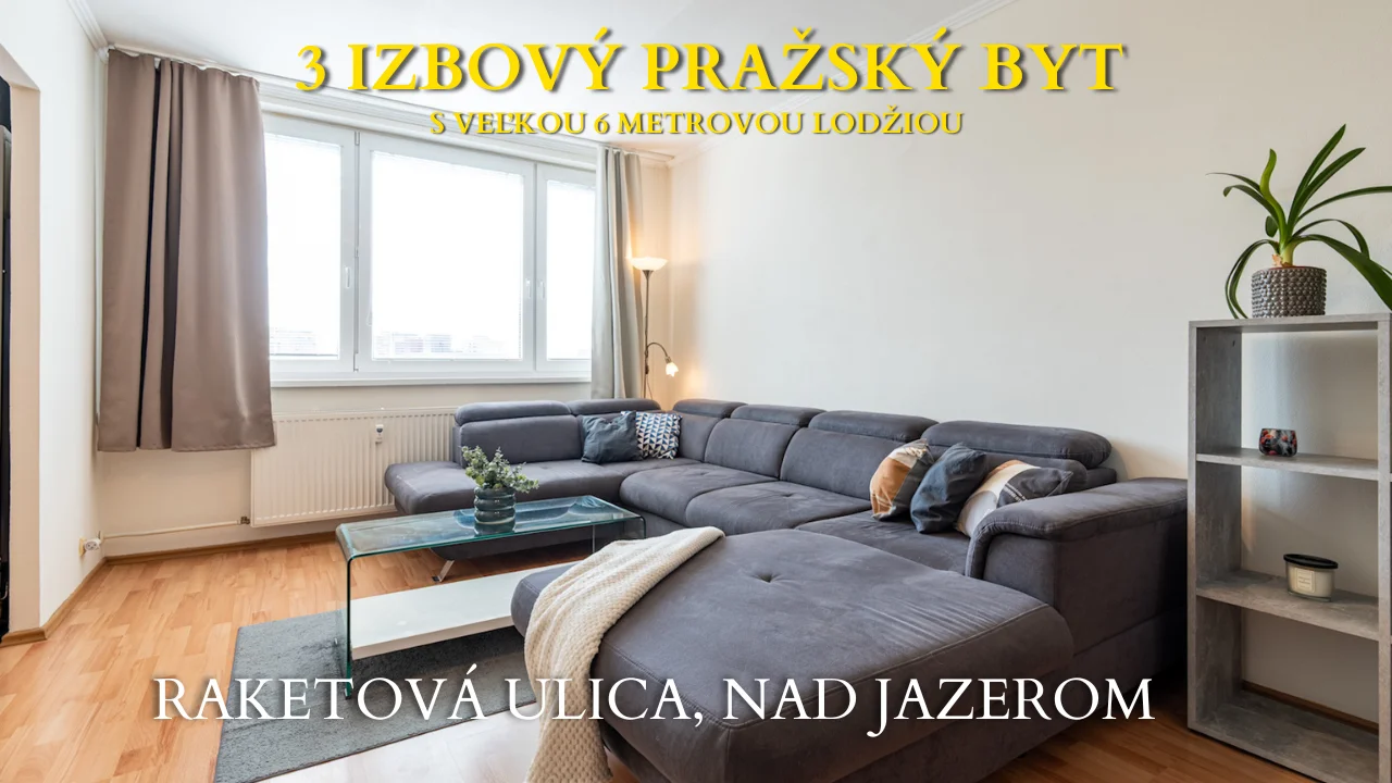 Video - PREDANÝ PRAŽSKÝ 3 IZBOVÝ BYT S VEĽKOU LODŽIOU